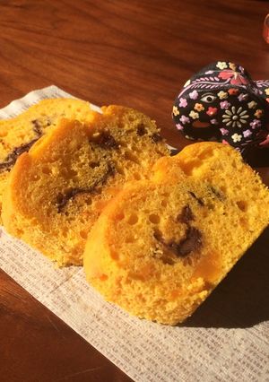 どっしりカボチャのパウンドケーキ♡-レシピのメイン写真