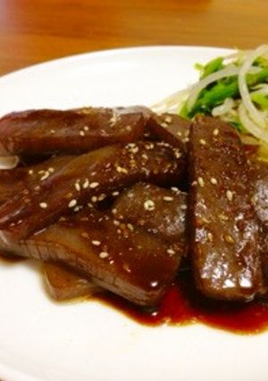 簡単節約♪焼肉風こんにゃくステーキ-レシピのメイン写真