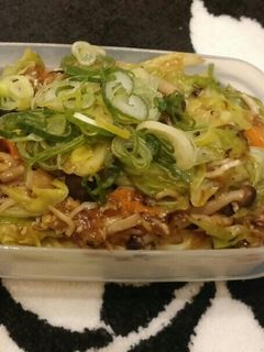 簡単!あんかけ焼きそば弁当-レシピのメイン写真