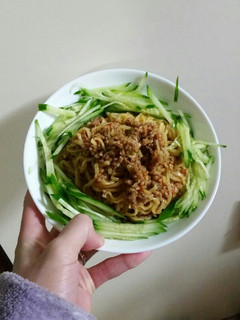 夏の定番冷やし中華でジャージャー麺-レシピのメイン写真