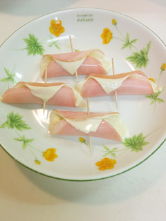 ハムとチーズの野菜包み-レシピのメイン写真
