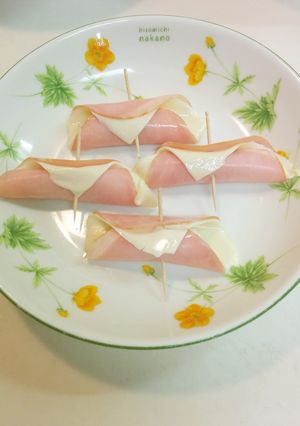 ハムとチーズの野菜包み-レシピのメイン写真