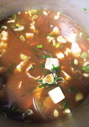 赤味噌の豚汁-レシピのメイン写真