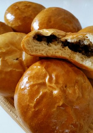 珈琲風味のあっさりアンパン-レシピのメイン写真