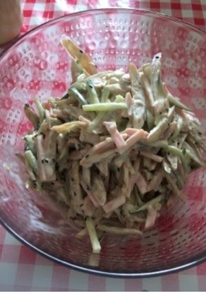 簡単ごぼうサラダ-レシピのメイン写真