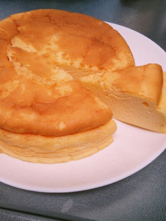 ふわふわのスフレチーズケーキ-レシピのメイン写真