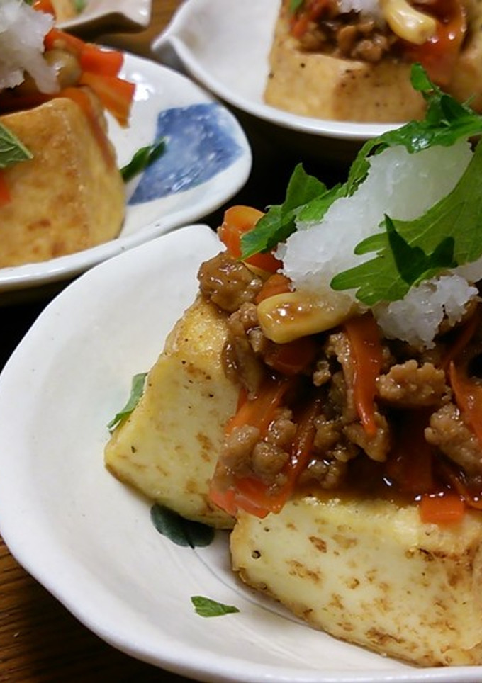 ダシなし焼き厚揚げ？？-レシピのメイン写真