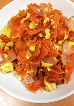 お弁当に＊にんじんしりしり＊冷凍保存-レシピのメイン写真