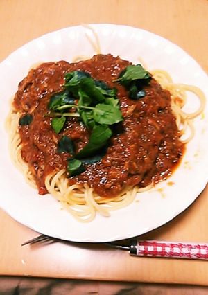 味付いらず！簡単トマトバジルのツナパスタ-レシピのメイン写真