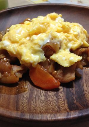 ふわふわ卵のオムチキン-レシピのメイン写真