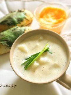 簡単!ブレンダーで!長芋のスープ-レシピのメイン写真