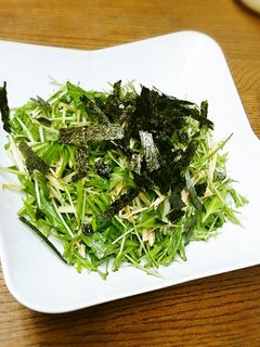 激ウマ♪ごぼうとささみの水菜サラダ♪-レシピのメイン写真