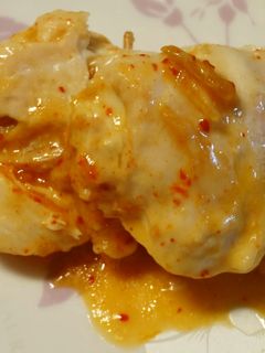 鶏ささみのキムチとチーズはさみ焼き-レシピのメイン写真