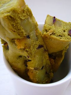 大学芋風、抹茶ケーキ-レシピのメイン写真