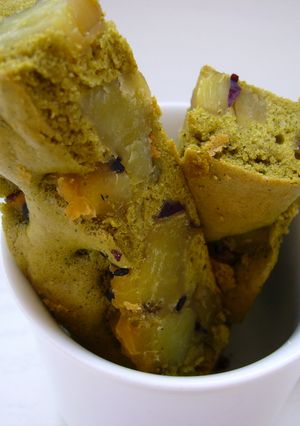 大学芋風、抹茶ケーキ-レシピのメイン写真