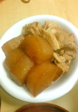 【炊飯器】豚バラと大根の煮物-レシピのメイン写真