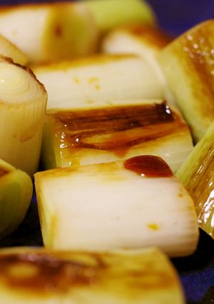 超絶簡単美味!! ありのままの焼ネギ-レシピのメイン写真