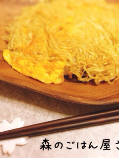 冷やし中華餡隠し堅焼きそば-レシピのメイン写真