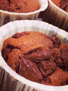 濃厚☆しっとりチョコレートマフィン-レシピのメイン写真