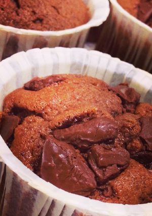 濃厚☆しっとりチョコレートマフィン-レシピのメイン写真