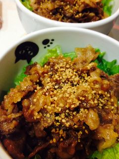 男子にウケる!自家製味噌だれの焼肉丼-レシピのメイン写真