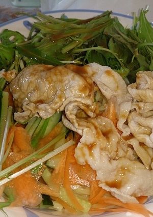 豚しゃぶ冷し中華-レシピのメイン写真