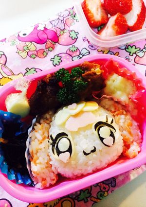 プリンセスプリキュア♡パフのお弁当-レシピのメイン写真