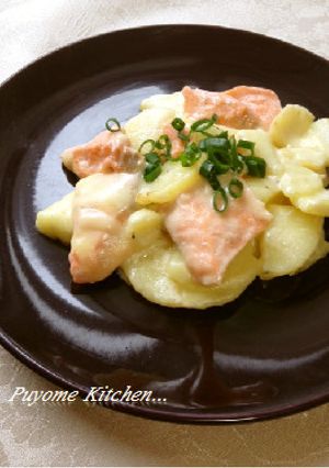 鮭とポテトのチーズクリーム煮-レシピのメイン写真