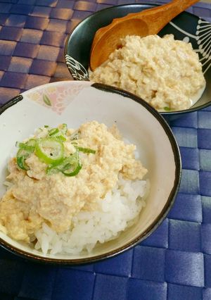 ズボラ飯☆ツナと豆腐のとろとろ飯の素♡-レシピのメイン写真