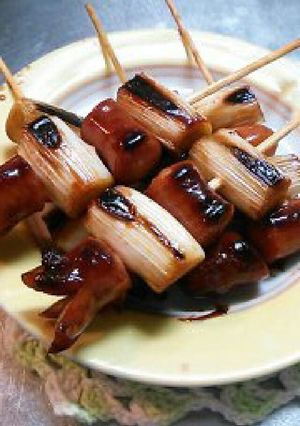 ごてあらポーで焼きとり!!ねぎま串!-レシピのメイン写真