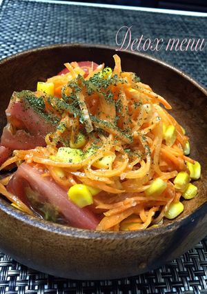 酵素を入れよう♡調味料②人参の塩麹サラダ-レシピのメイン写真
