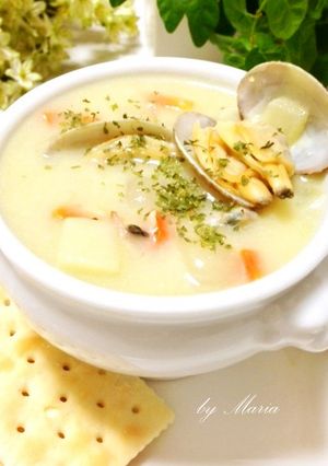 絶品*あさりのクラムチャウダー-レシピのメイン写真