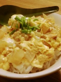 簡単!ツナと大根の卵とじ丼-レシピのメイン写真