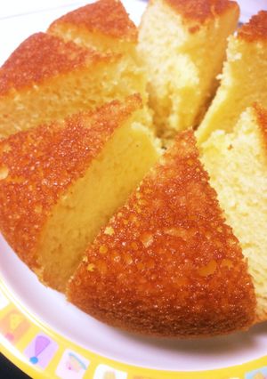 炊飯器 もちっしっとりヨーグルトケーキ♪-レシピのメイン写真
