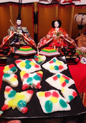 ひな祭り♡お菓子♡おこしもの-レシピのメイン写真