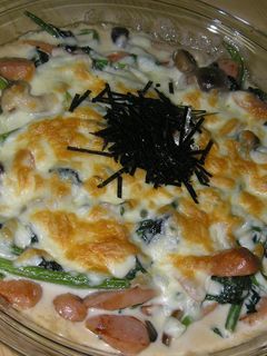 たらこペーストで♪ほうれん草のチーズ焼き-レシピのメイン写真