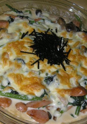 たらこペーストで♪ほうれん草のチーズ焼き-レシピのメイン写真