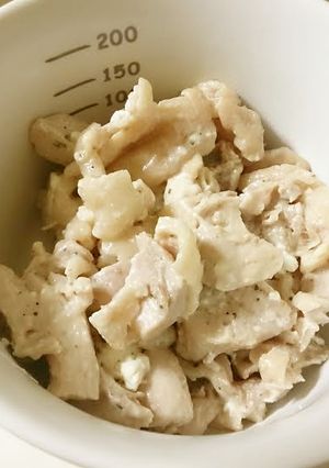 チキンのクリームチーズサラダ-レシピのメイン写真