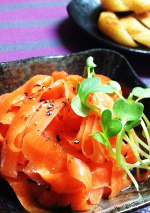 簡単にすぐできる！お弁当や副菜に人参ラペ-レシピのメイン写真