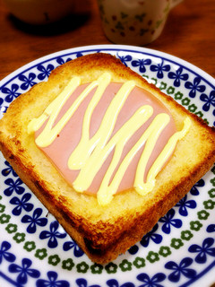いつもよりちょっと美味しいハムトースト-レシピのメイン写真