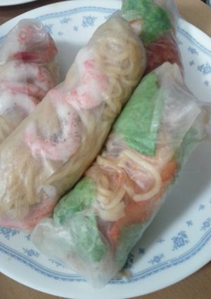 ★冷やし中華de生春巻き-レシピのメイン写真