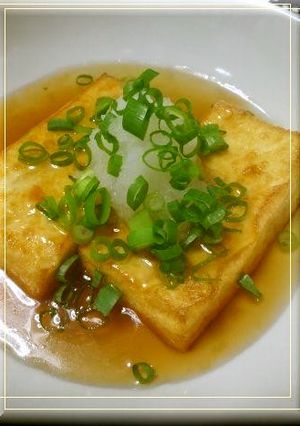 簡単おつまみ♪厚揚げで揚げ出し風-レシピのメイン写真