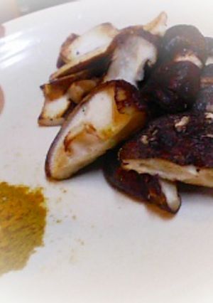 簡単おつまみ♪焼きしいたけ～-レシピのメイン写真