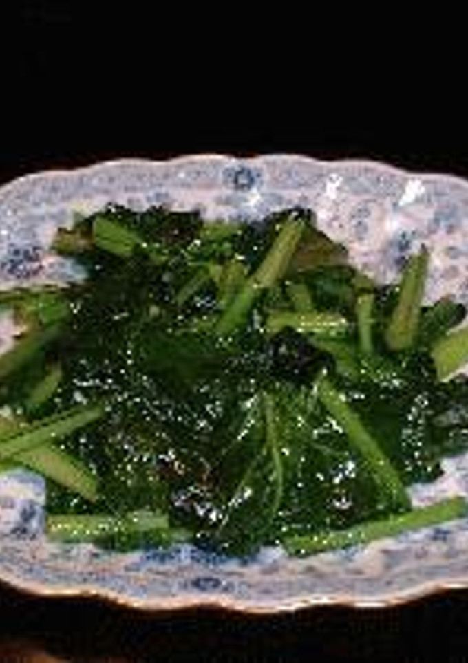 たかが...されどの青菜炒め-レシピのメイン写真