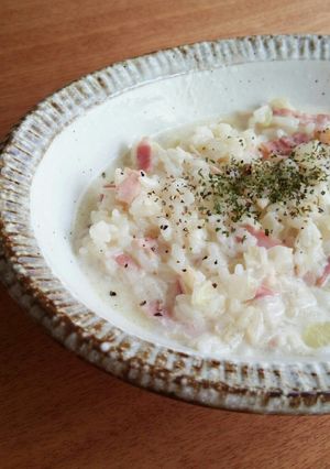 ランチに♪簡単ミルクリゾット-レシピのメイン写真