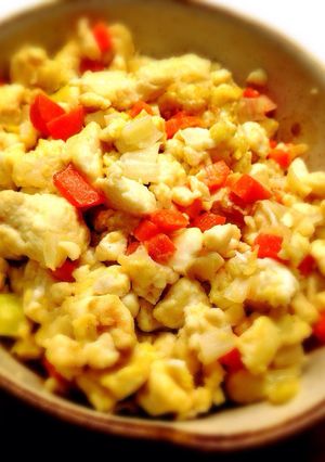 ヘルシー！簡単！豆腐の炒め物-レシピのメイン写真