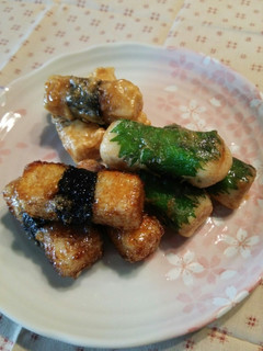凍み豆腐!磯辺揚げ☆しそ巻き揚げ♪-レシピのメイン写真