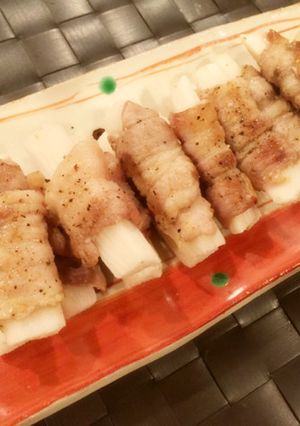 シャキシャキ長芋の豚バラ巻き-レシピのメイン写真
