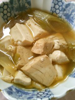 簡単 和食! マグロと 豆腐の 煮物 -レシピのメイン写真