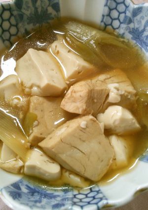 簡単　和食！　マグロと　豆腐の　煮物　-レシピのメイン写真